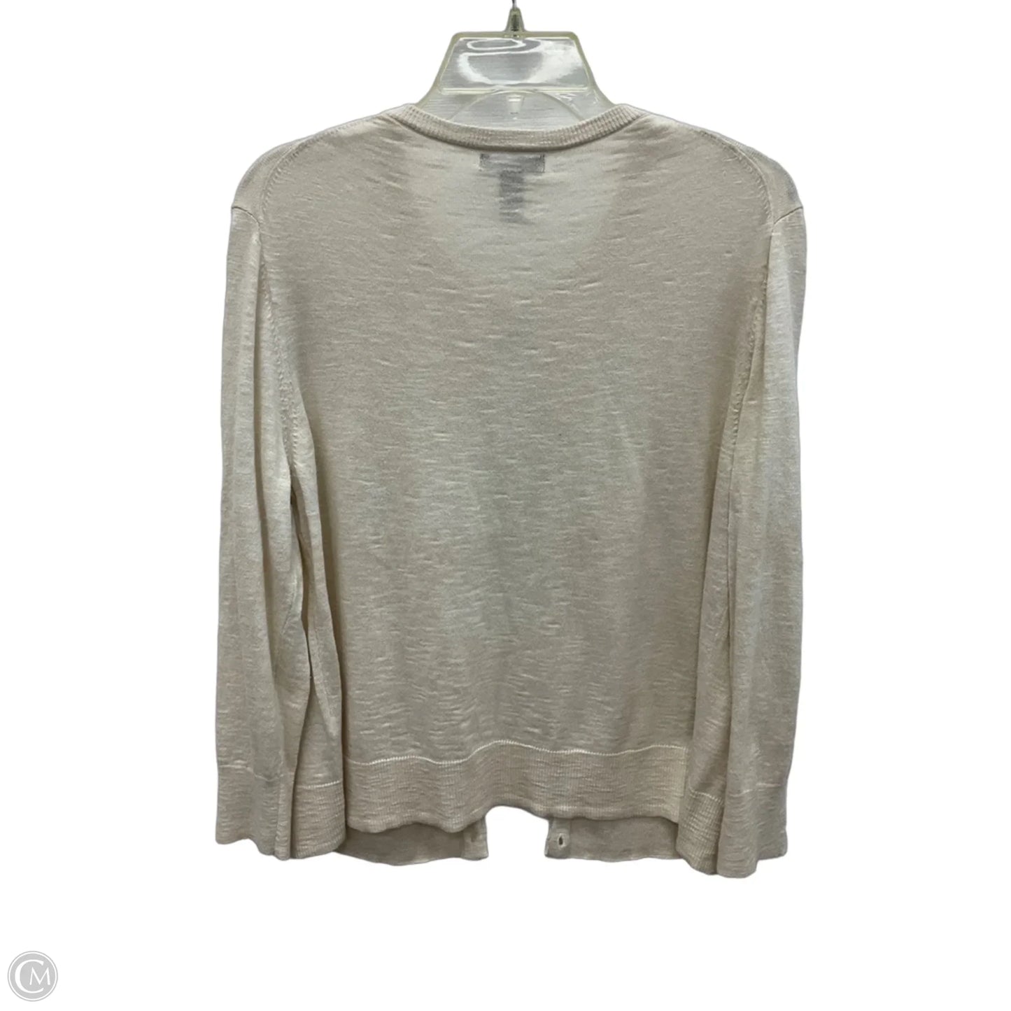 Cardigan By Gap In Cream, Size: Xl