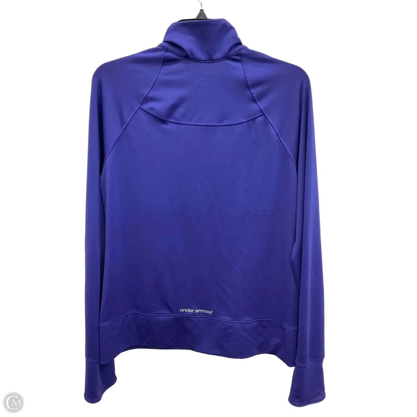 Athletic Jacket By Under Armour In Purple, Size: L