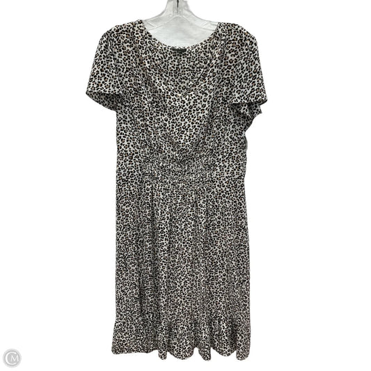 Dress Casual Short By Talbots In Animal Print, Size: L