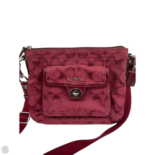Crossbody Designer By Coach, Size: Small