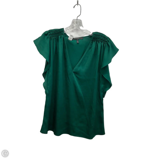Top Short Sleeve By White House Black Market In Green, Size: M