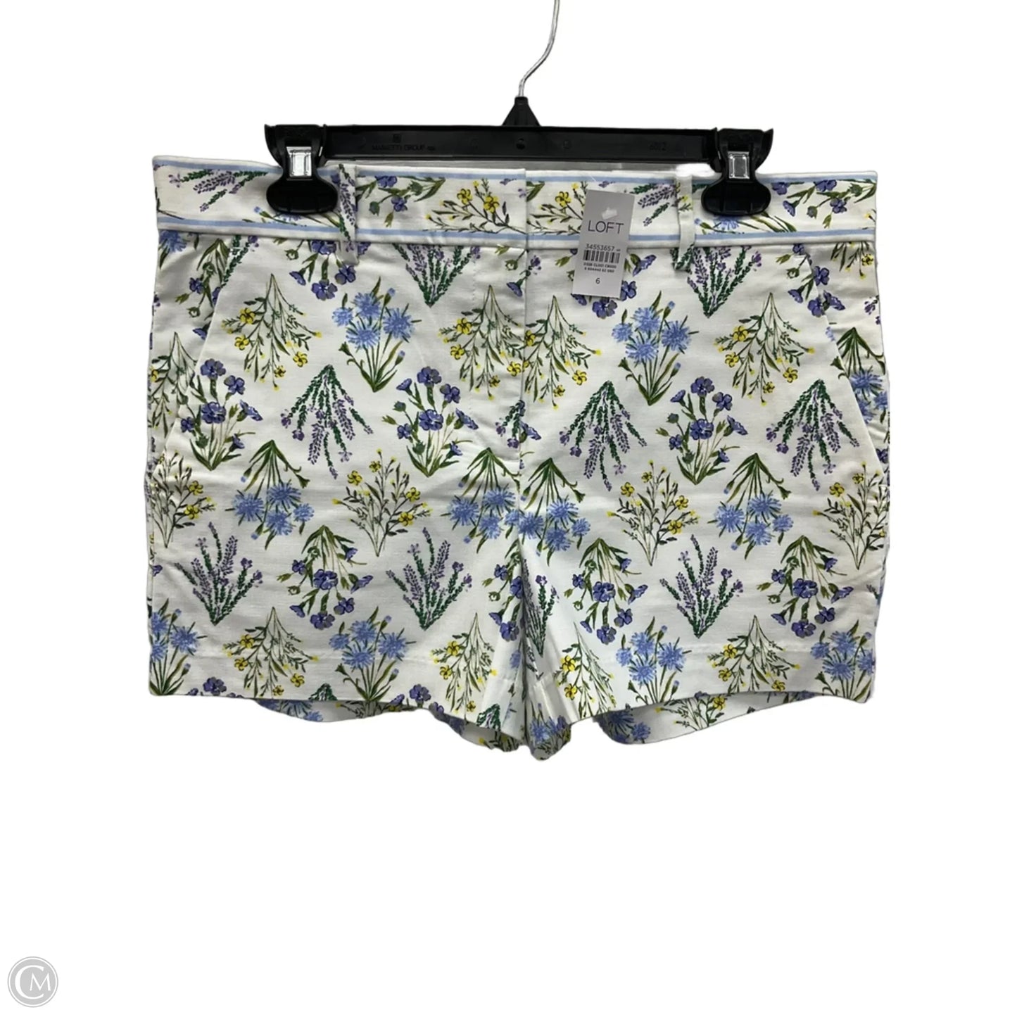Shorts By Loft In Floral Print, Size: 6