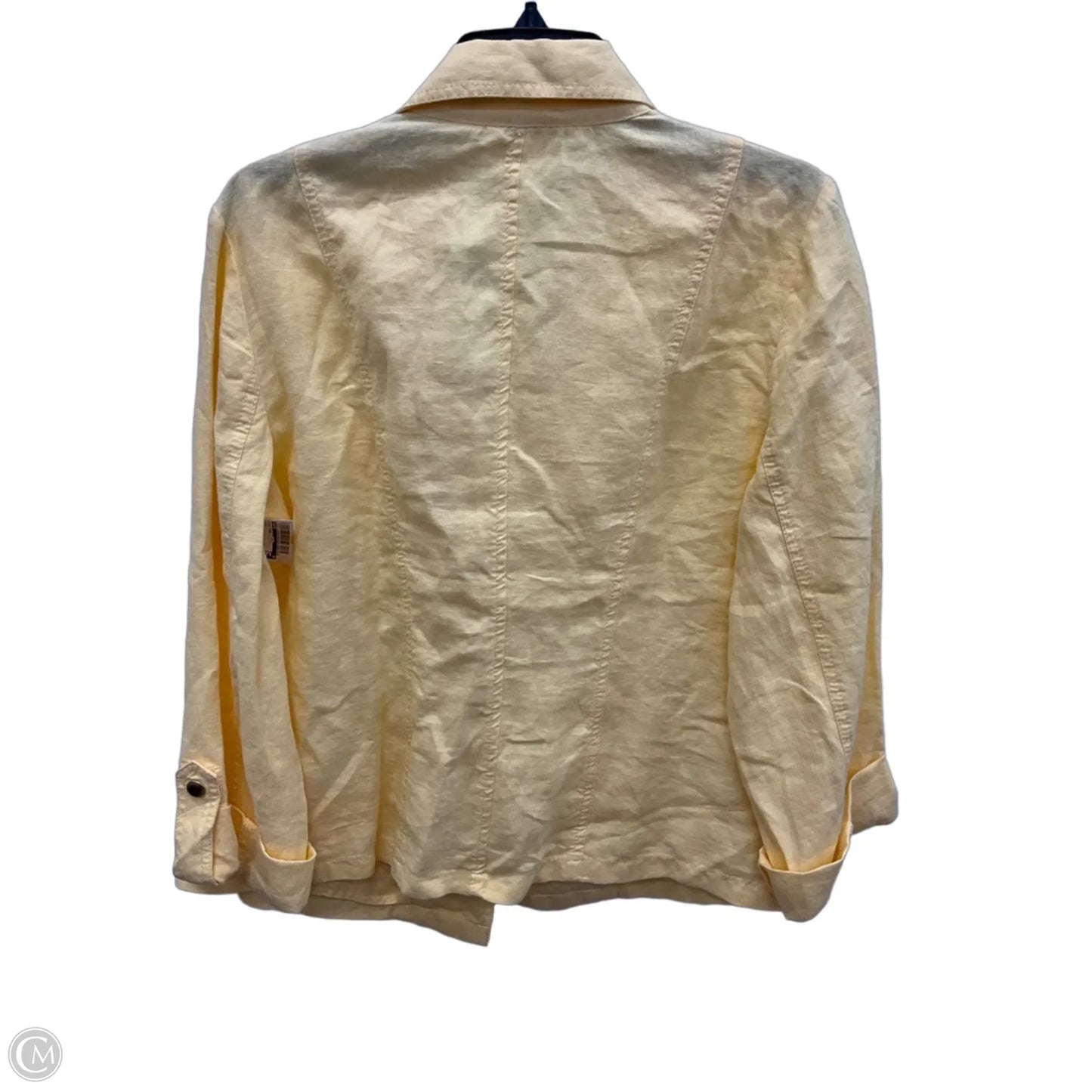 Jacket Other By Chicos In Yellow, Size: L