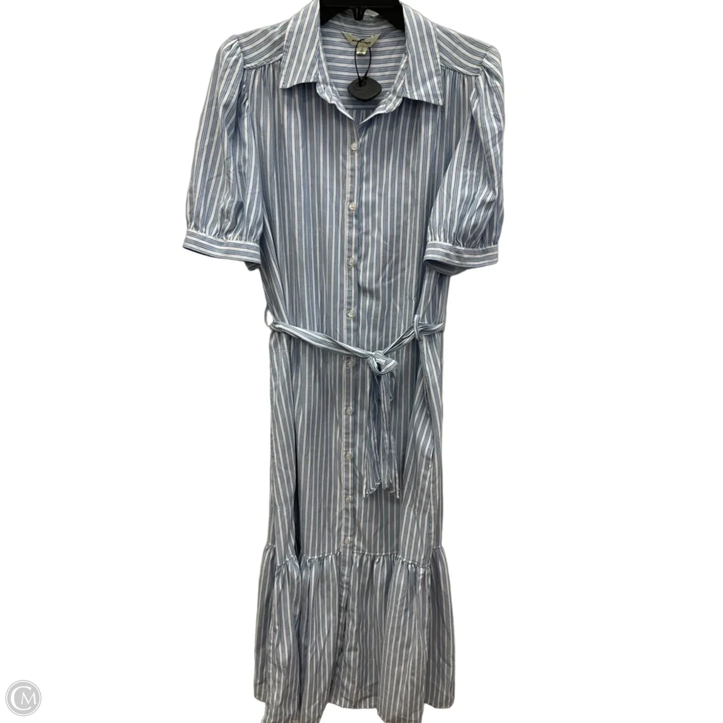 Dress Casual Maxi By Max Studio In Striped Pattern, Size: L