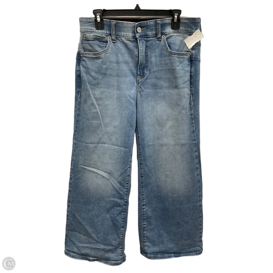 Jeans Cropped By Torrid In Blue Denim, Size: 10