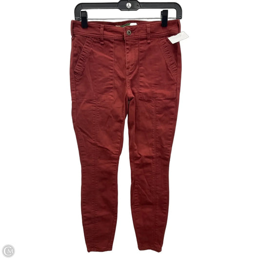 Pants Chinos & Khakis By Anthropologie In Red, Size: 4