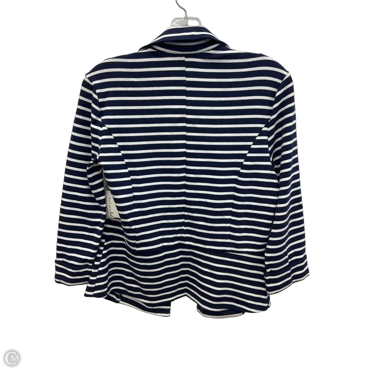 Blazer By Maison Jules In Striped Pattern, Size: M