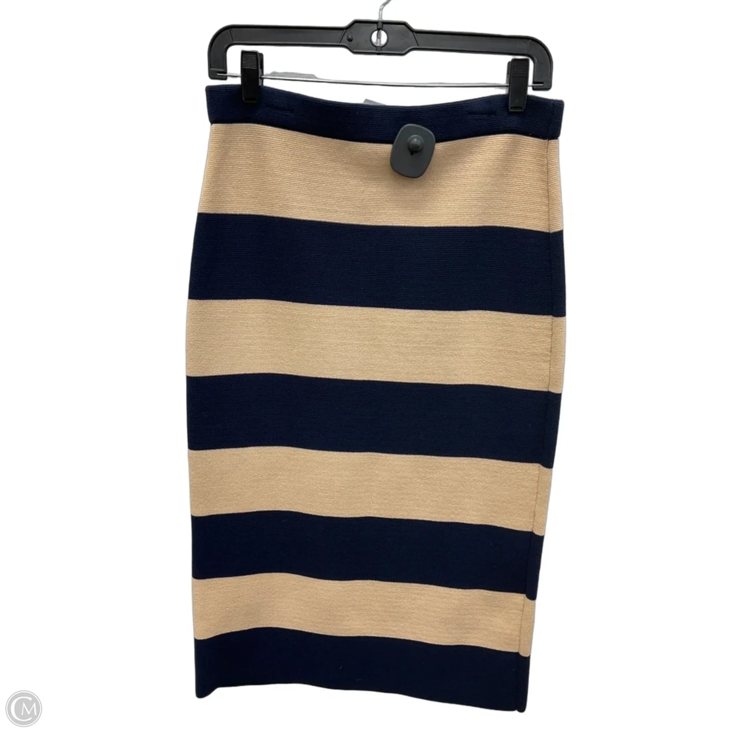 Skirt Midi By J. Crew In Striped Pattern, Size: M