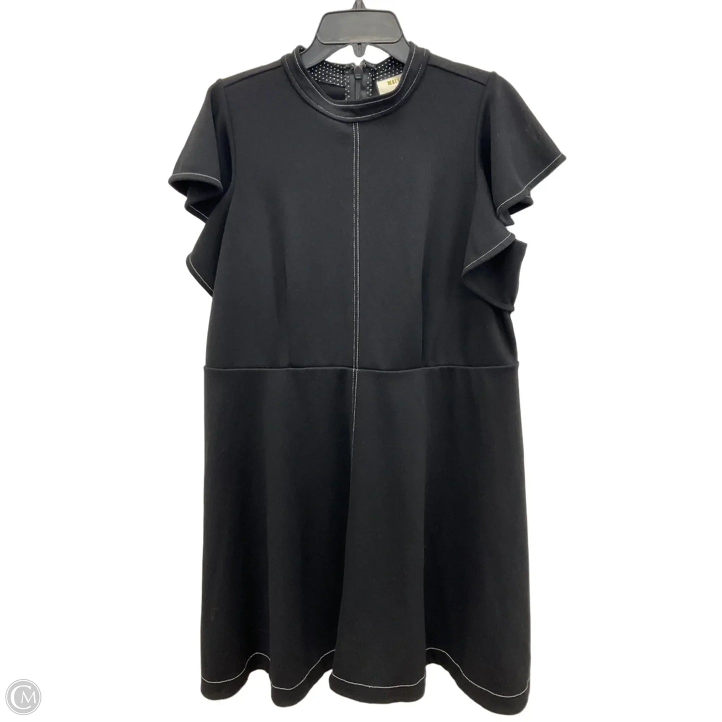 Dress Casual Short By Maeve In Black, Size: 1x