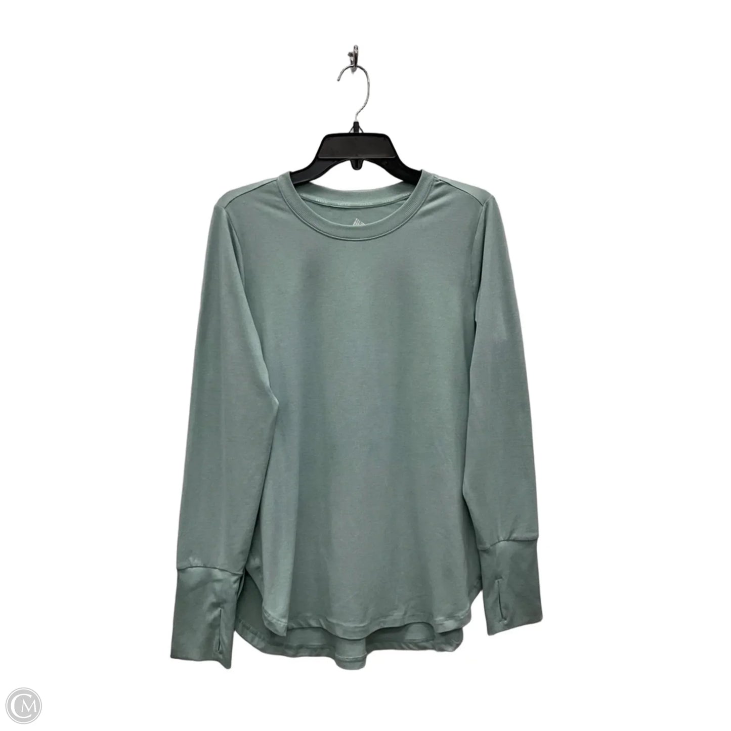 Athletic Top Long Sleeve Crewneck By Rbx In Blue, Size: M