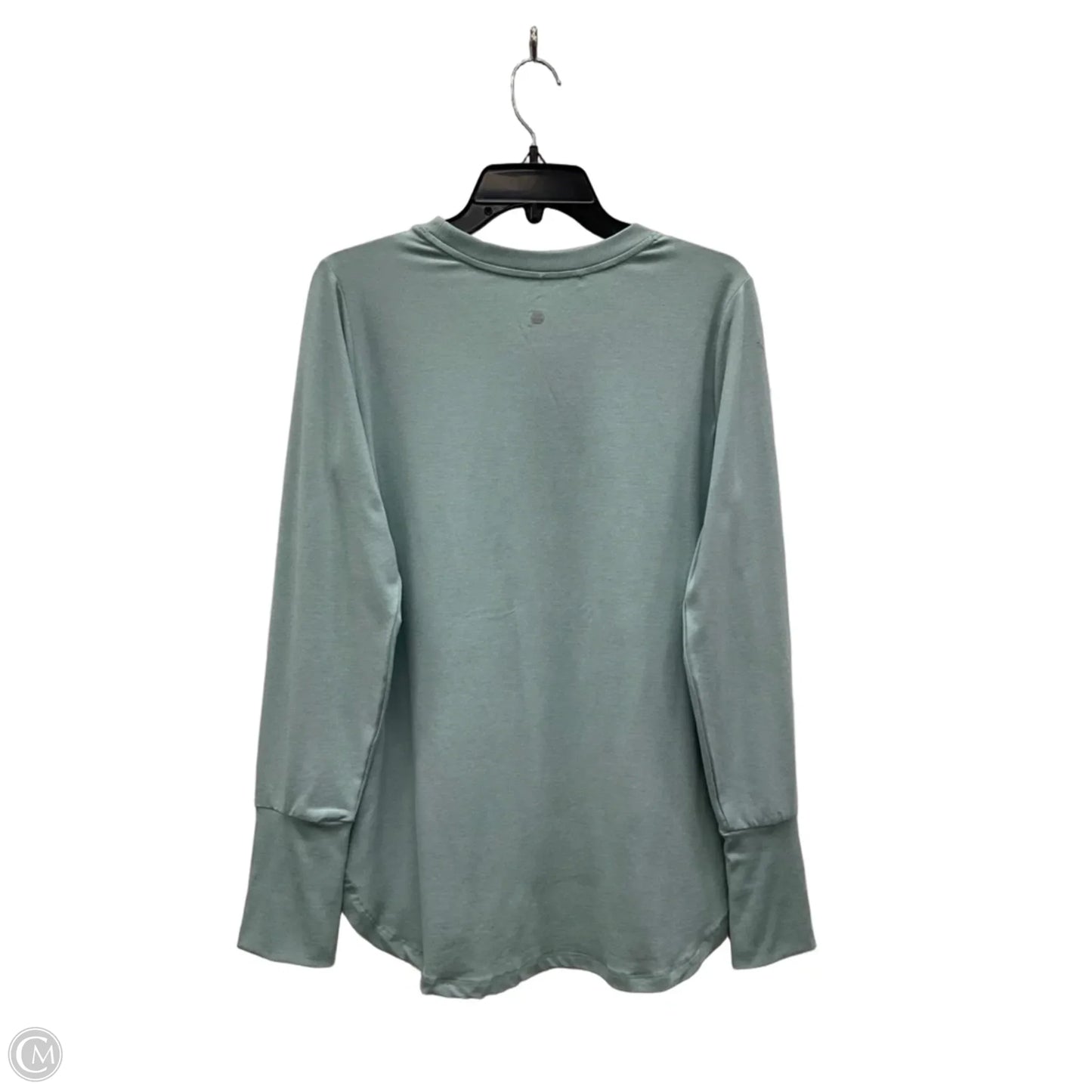 Athletic Top Long Sleeve Crewneck By Rbx In Blue, Size: M
