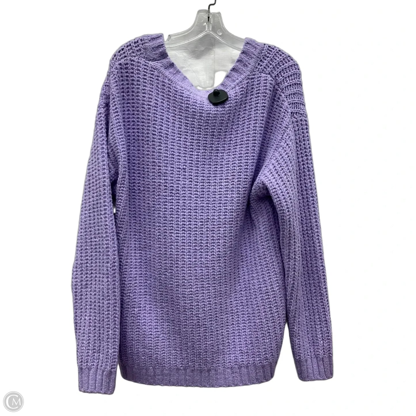Sweater By Clothes Mentor In Purple, Size: S