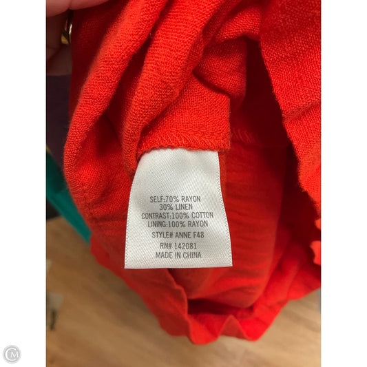 Romper By Miami In Orange, Size: M