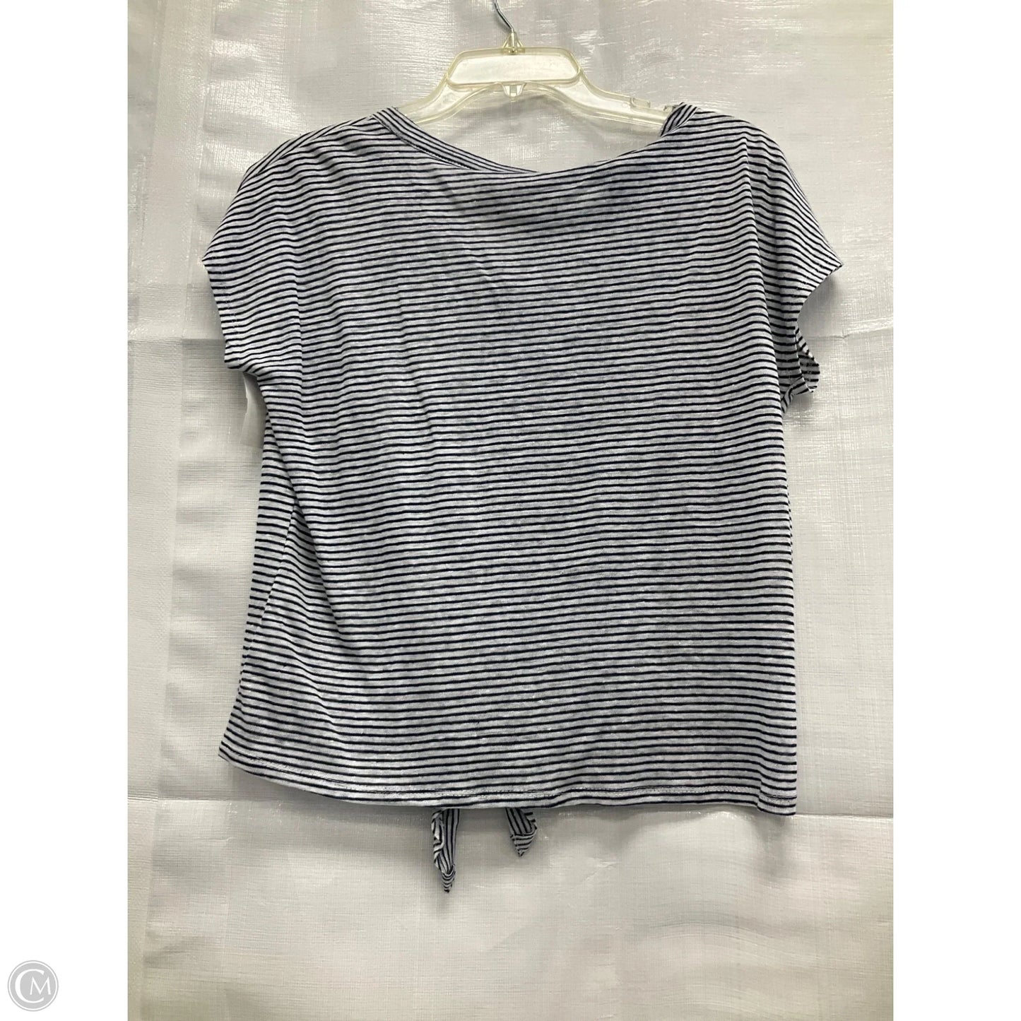 Top Short Sleeve By Rachel Zoe In Striped Pattern, Size: Xs