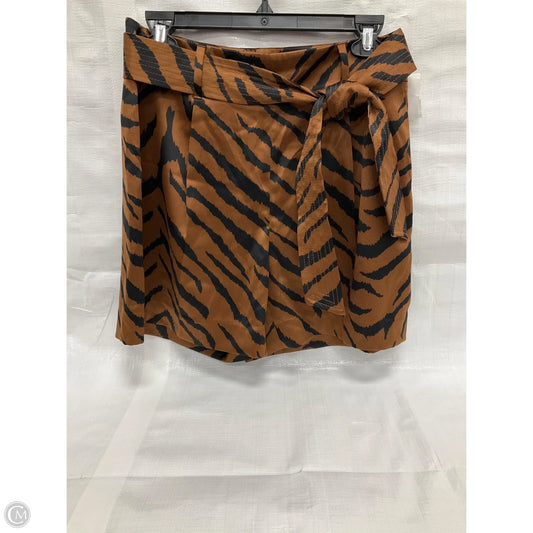 Shorts By White House Black Market In Animal Print, Size: 6