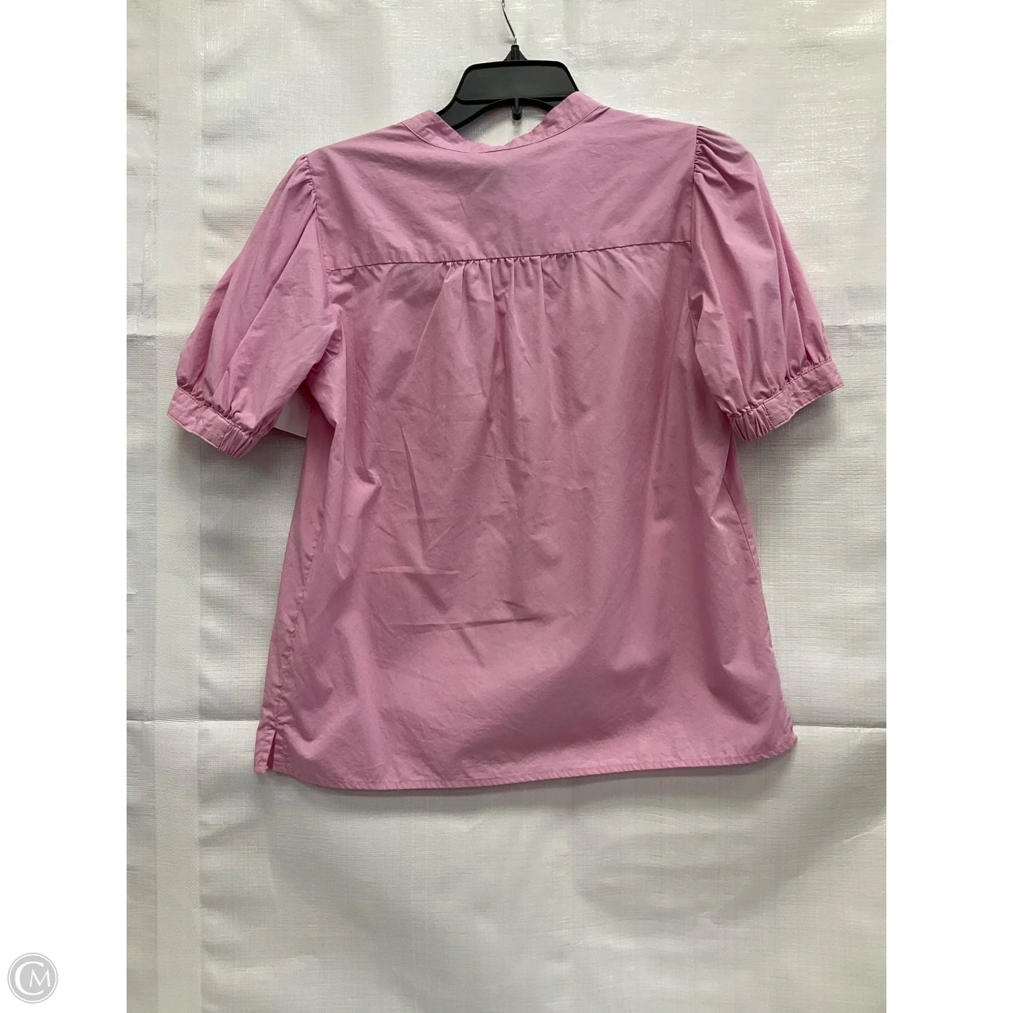 Top Short Sleeve By Nine West In Pink, Size: S