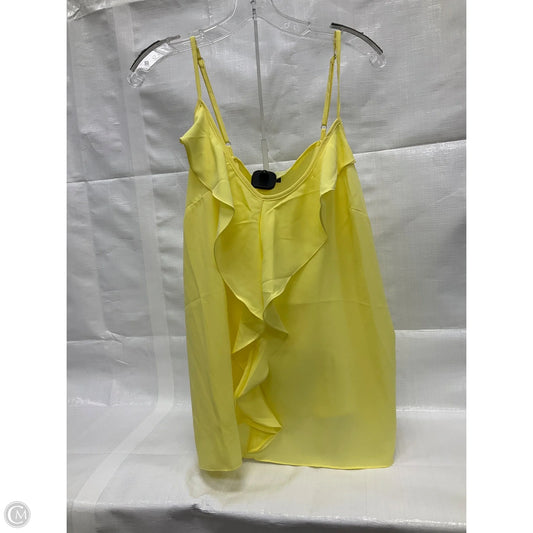 Top Sleeveless By City Chic In Yellow, Size: Xl