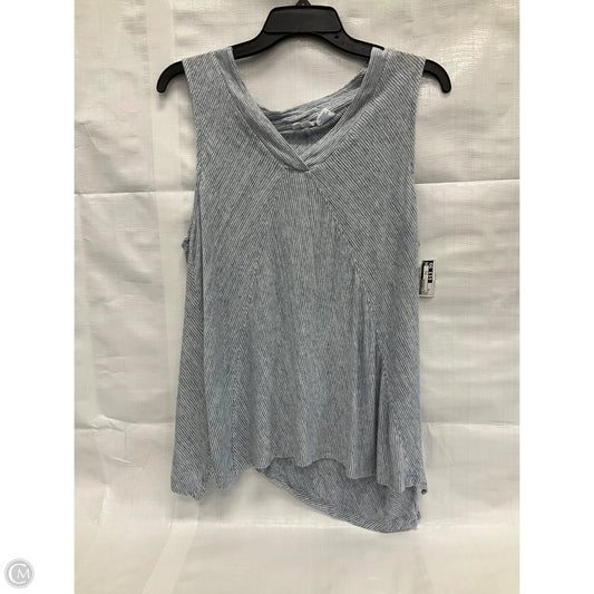 Top Sleeveless By Sigrid Olsen In Blue, Size: Xl
