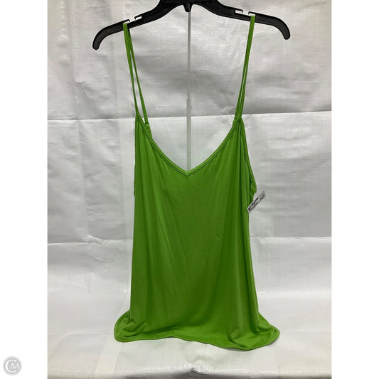 Top Sleeveless By Soft Surroundings In Green, Size: Xl
