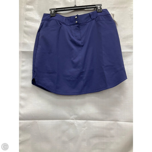 Athletic Skirt By Adidas In Purple, Size: S