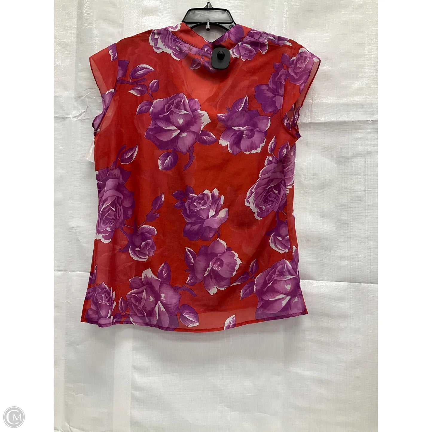 Top Sleeveless By Clothes Mentor In Red, Size: L