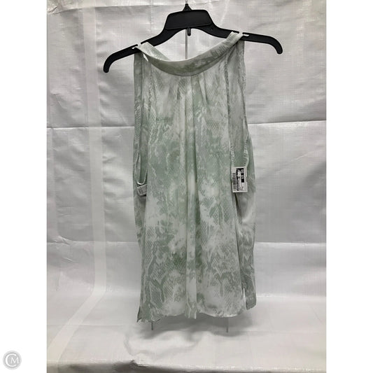Top Sleeveless By Jennifer Lopez In Green, Size: Xl