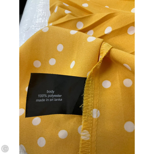 Skirt Midi By Lane Bryant In Yellow, Size: 20