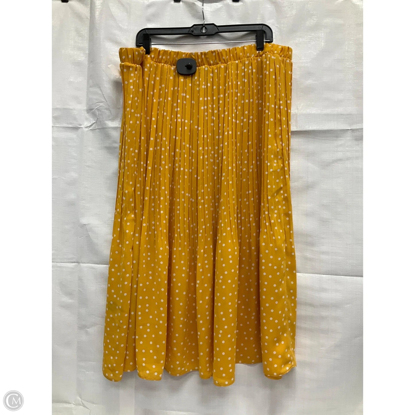 Skirt Midi By Lane Bryant In Yellow, Size: 20