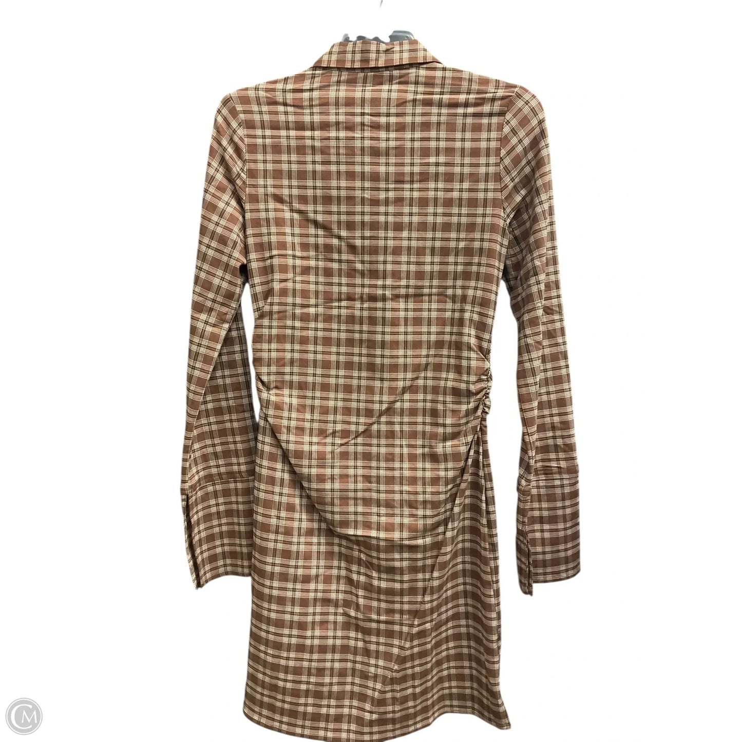 Dress Work By H&m In Brown, Size: S