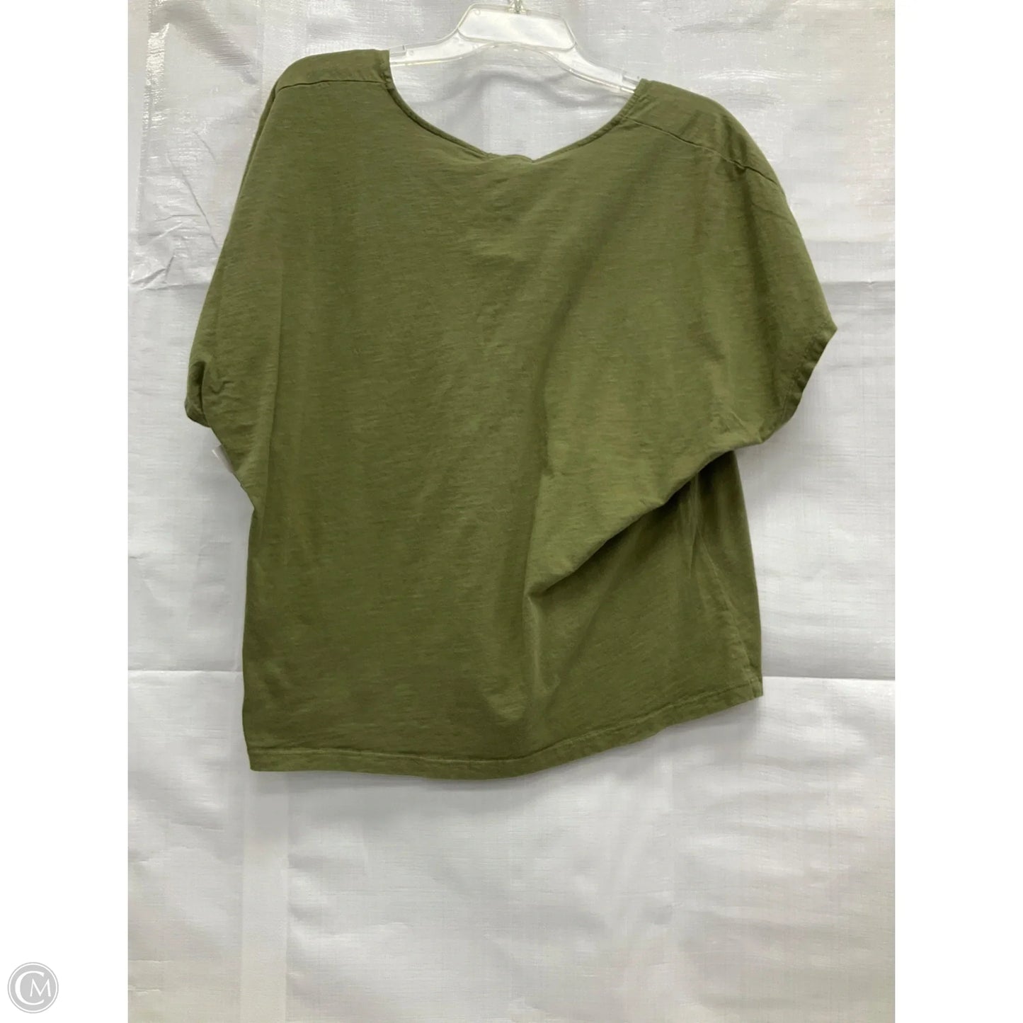 Top Short Sleeve By T.la In Green, Size: L