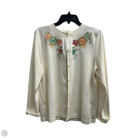 Cardigan By Breckenridge In White, Size: M