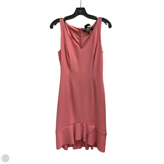 Dress Casual Short By White House Black Market In Pink, Size: 2