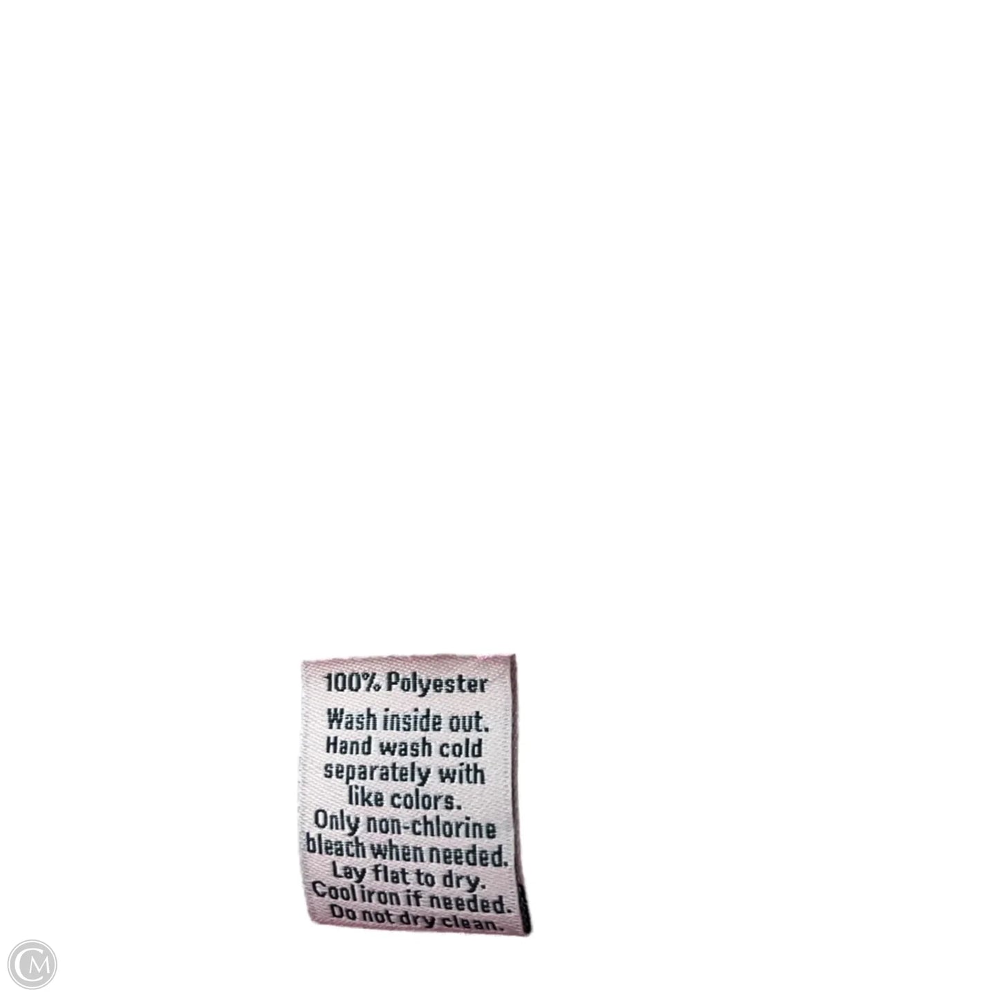 Top Short Sleeve By Juicy Couture In Pink, Size: L