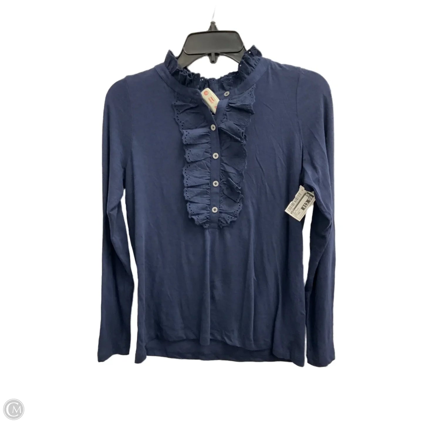 Top Long Sleeve By Loft In Ombre Print, Size: Xxs
