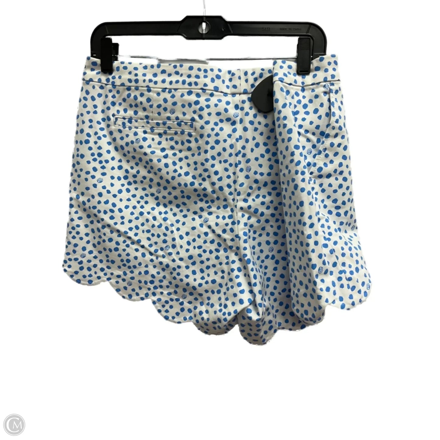 Shorts Designer By Lilly Pulitzer In Blue & White, Size: 16