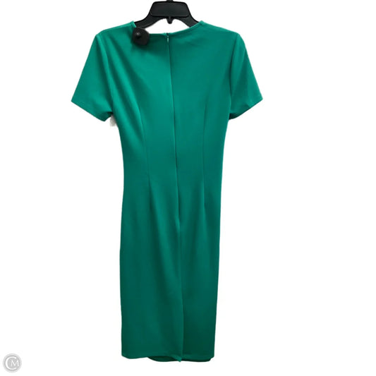Dress Casual Midi By Maggy London In Green, Size: 4