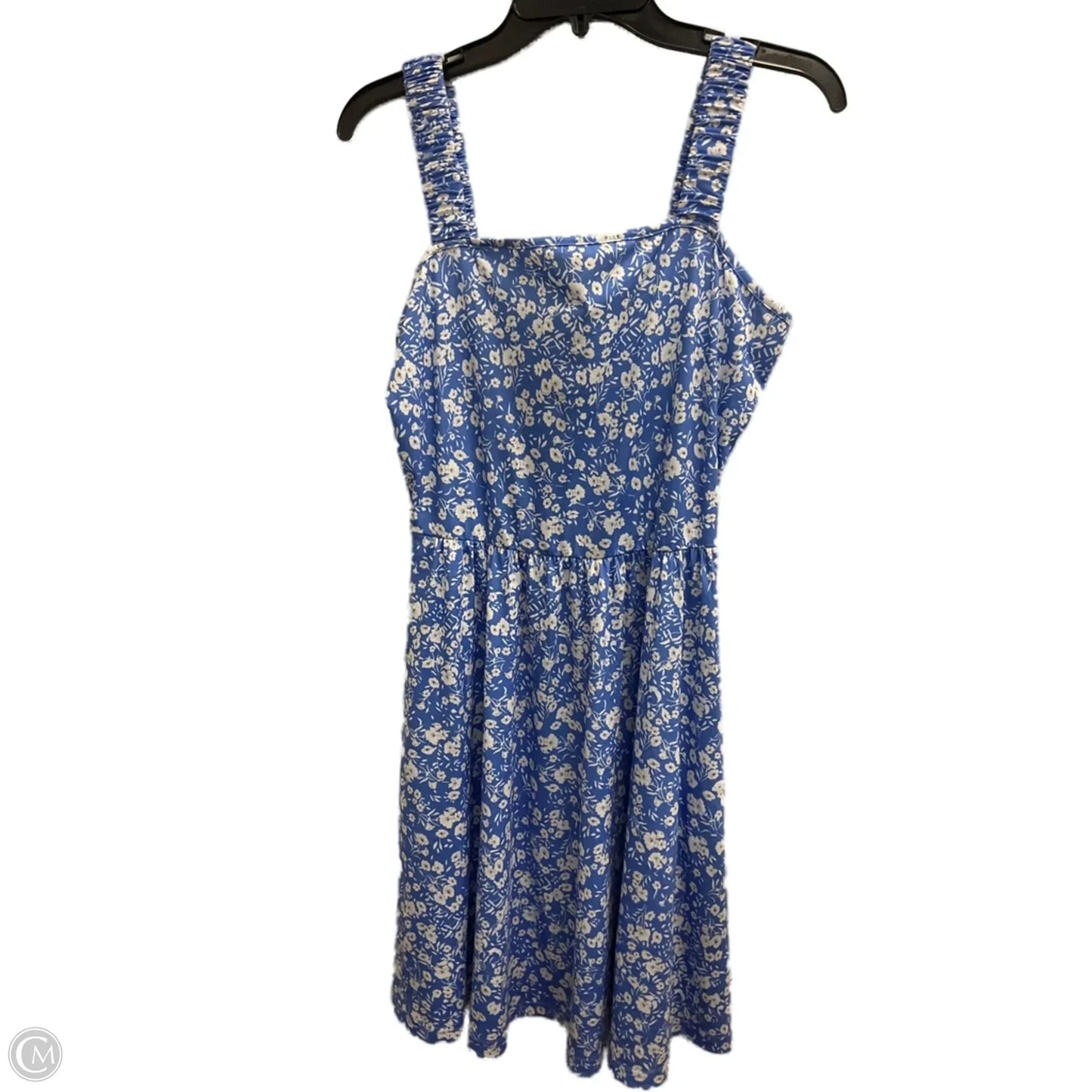Dress Casual Short By Clothes Mentor In Blue, Size: L