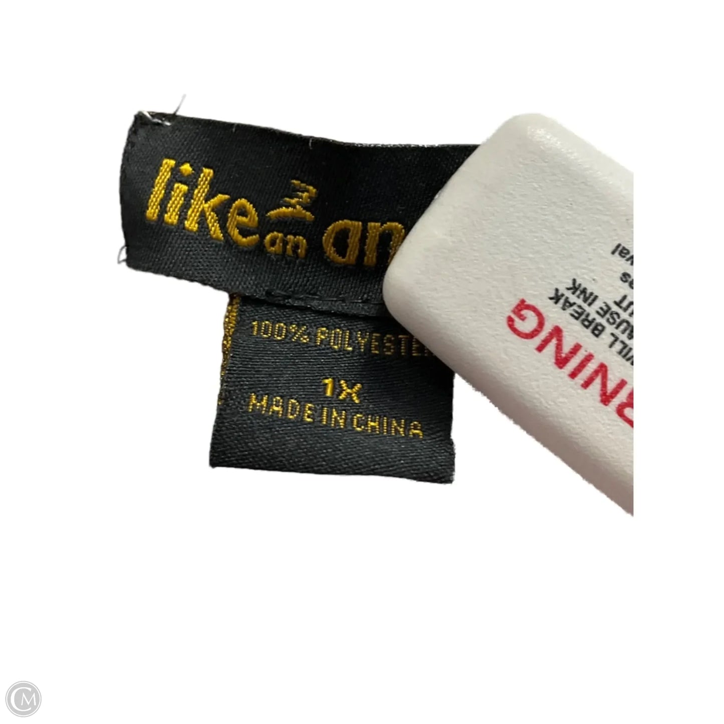 Top Long Sleeve By Clothes Mentor In Tie Dye Print, Size: 1x