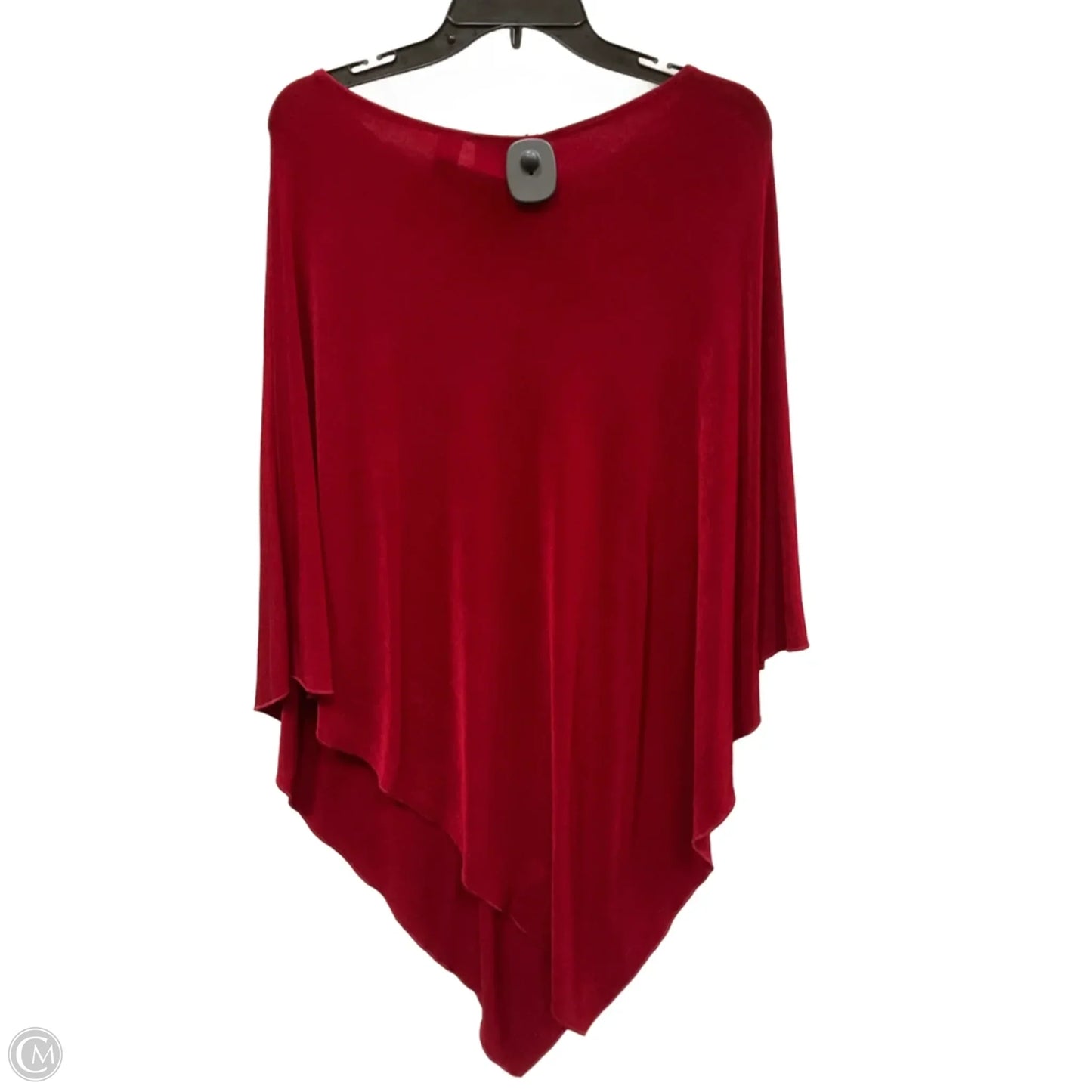 Poncho By Chicos In Red, Size: Osfm