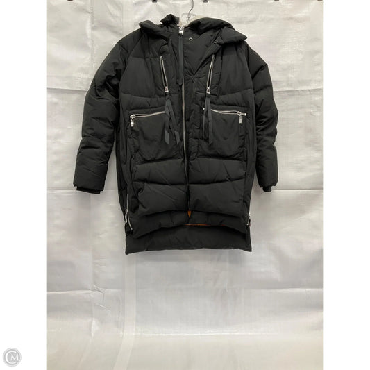 Coat Parka By Cma In Black, Size: Xxs