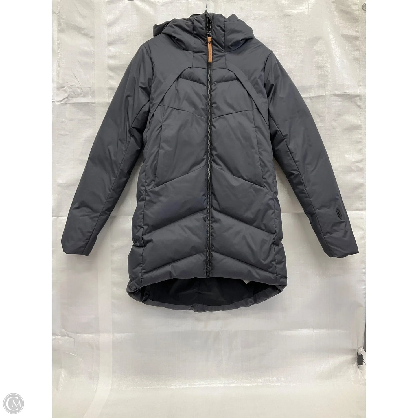 Coat Parka By Cma In Grey, Size: Xs