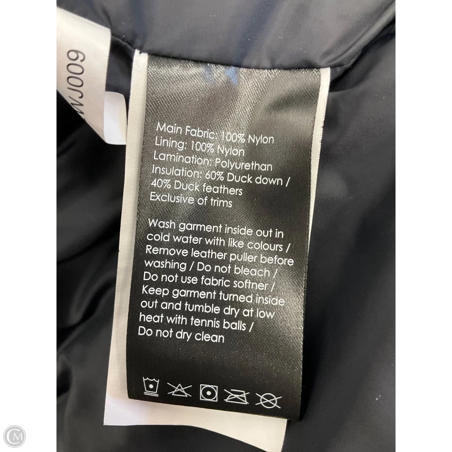 Coat Parka By Cma In Grey, Size: Xs