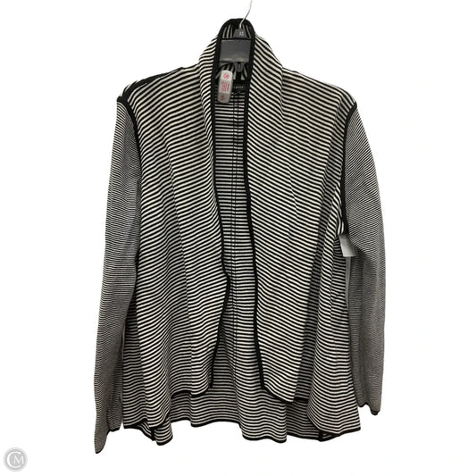 Cardigan By Talbots In Black & White, Size: L