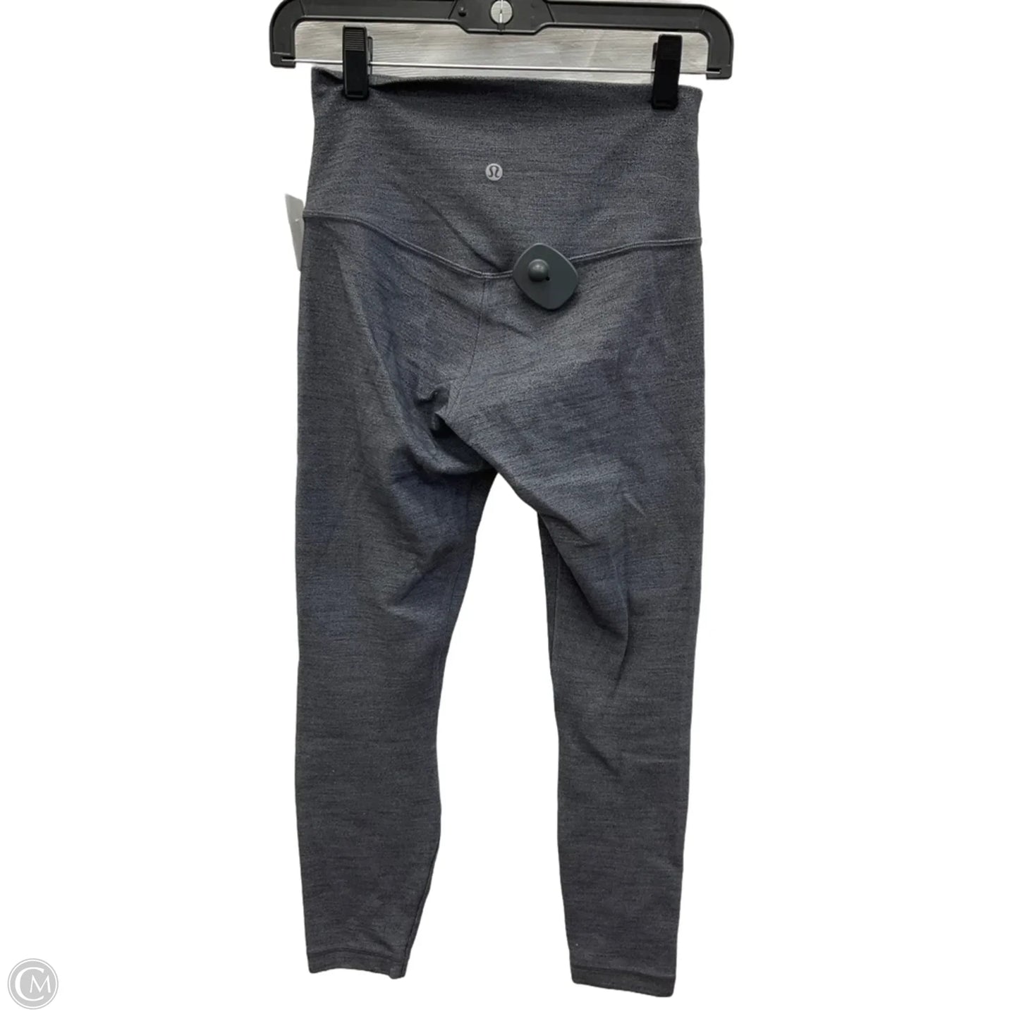Athletic Leggings By Lululemon In Grey, Size: 6