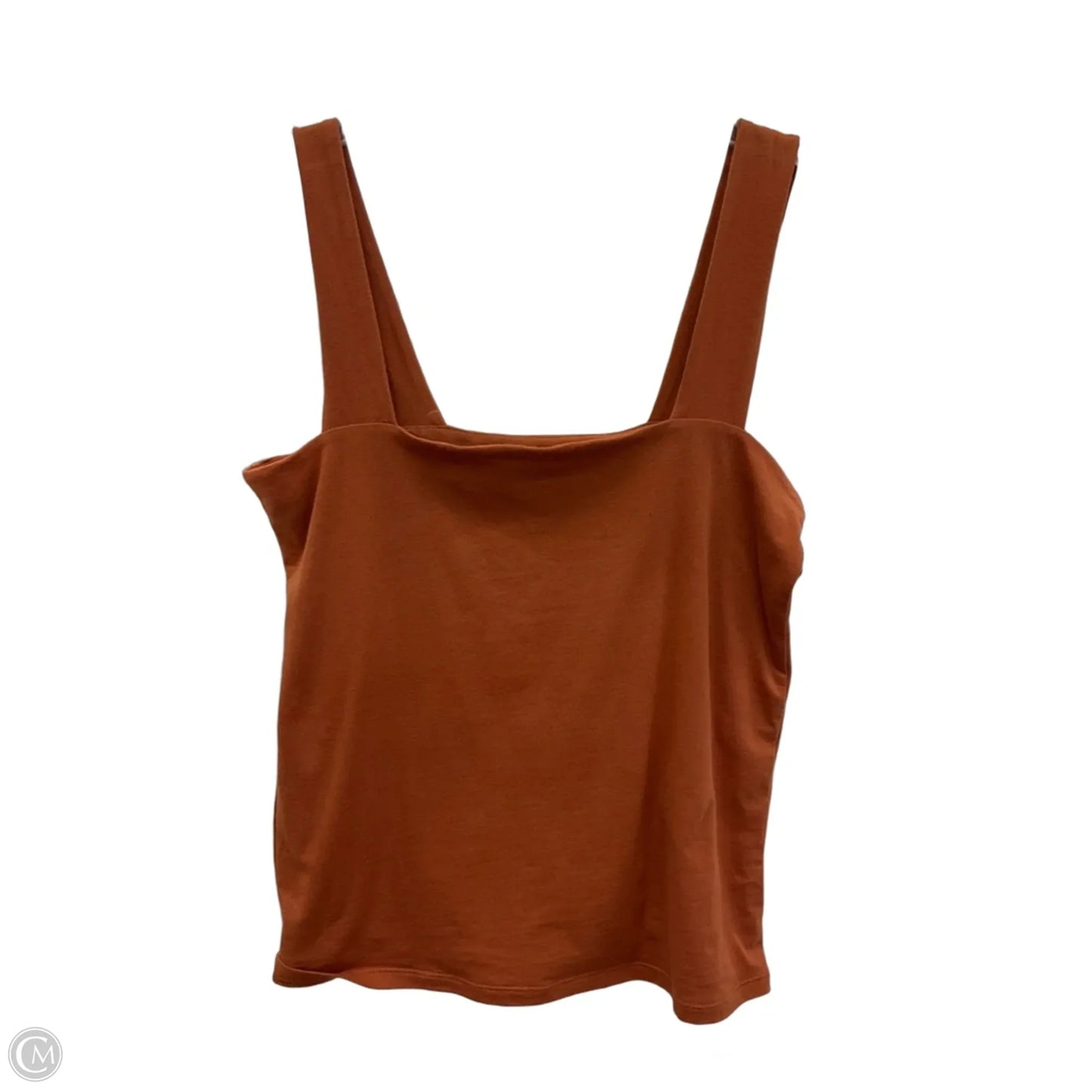 Top Sleeveless Basic By Loft In Orange, Size: Xs