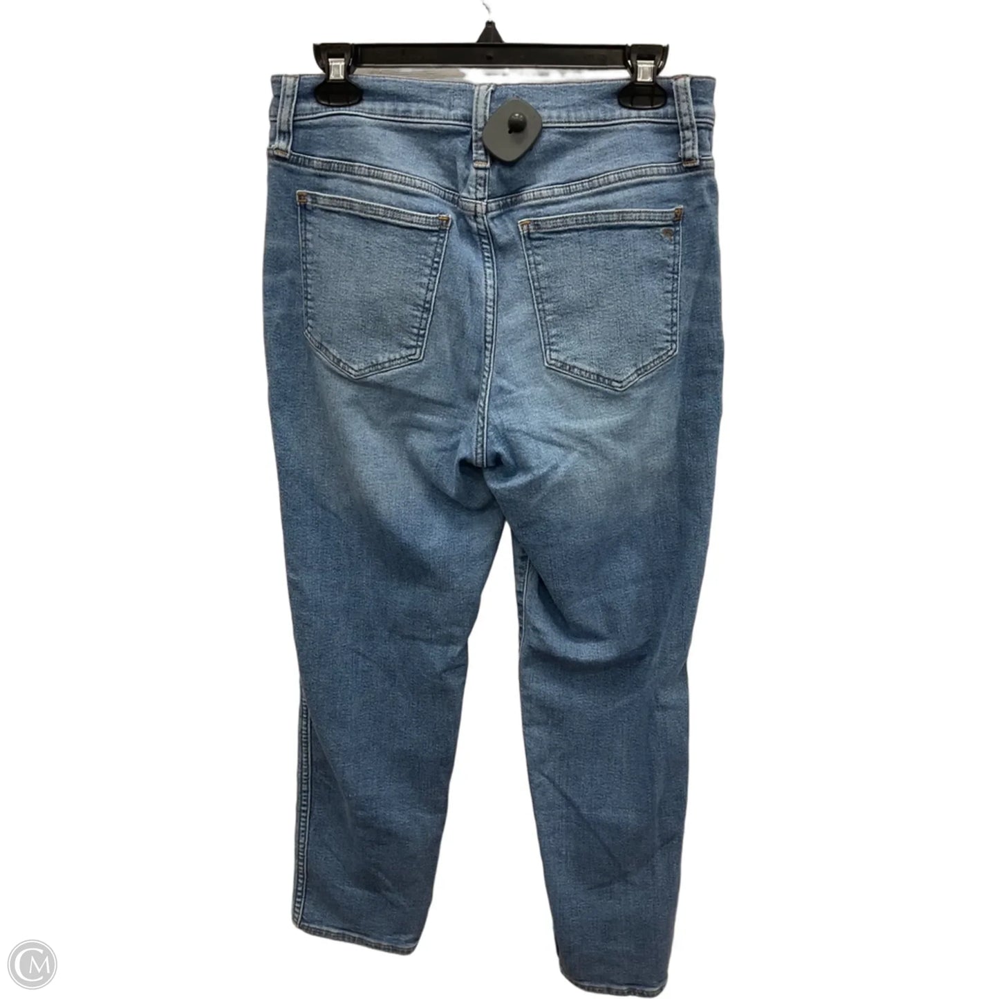 Jeans Straight By Madewell In Blue Denim, Size: 6