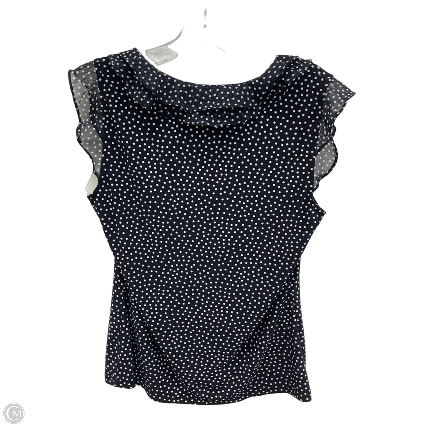 Top Short Sleeve By Tommy Hilfiger In Polkadot Pattern, Size: S