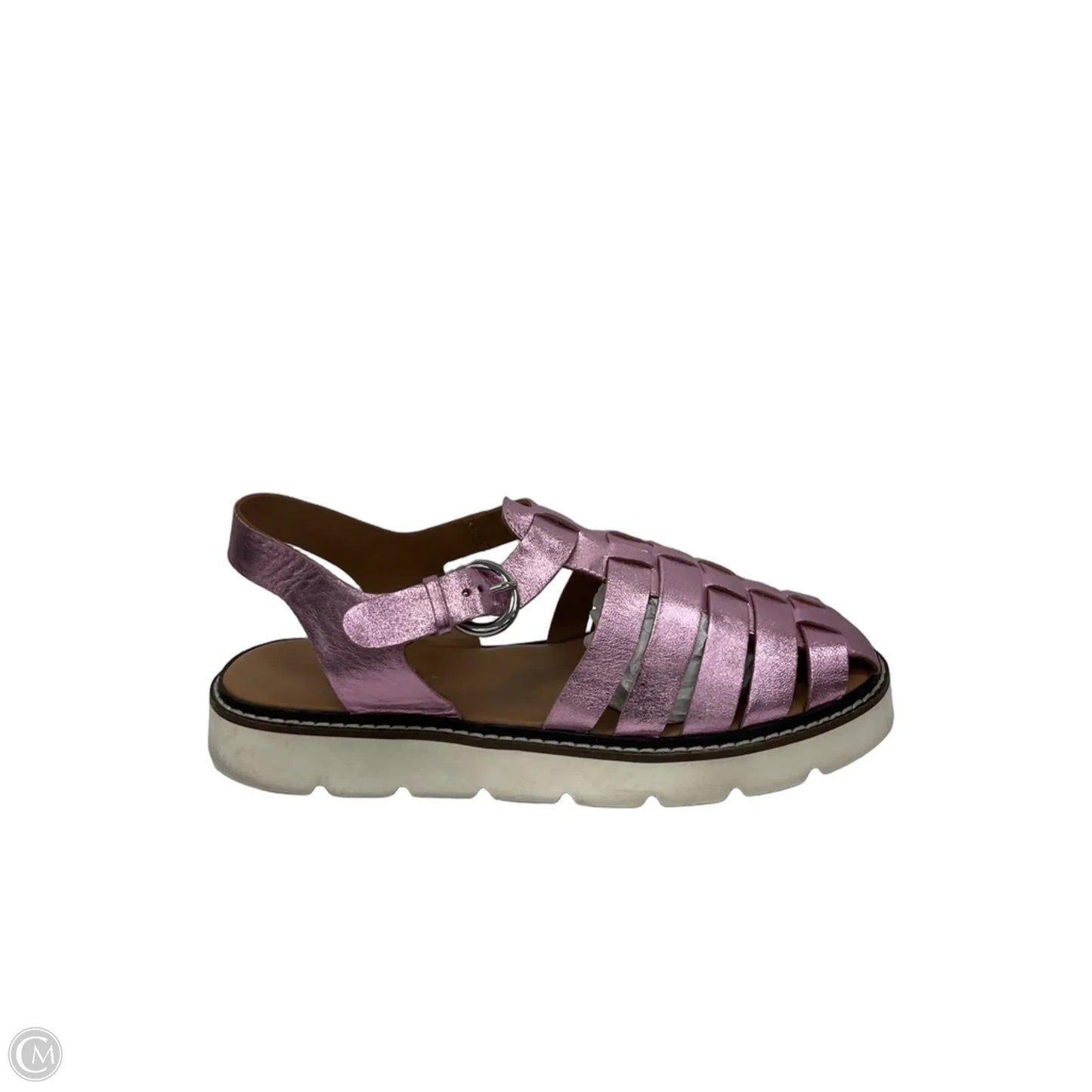 Sandals Flats By Anthropologie In Pink, Size: 10