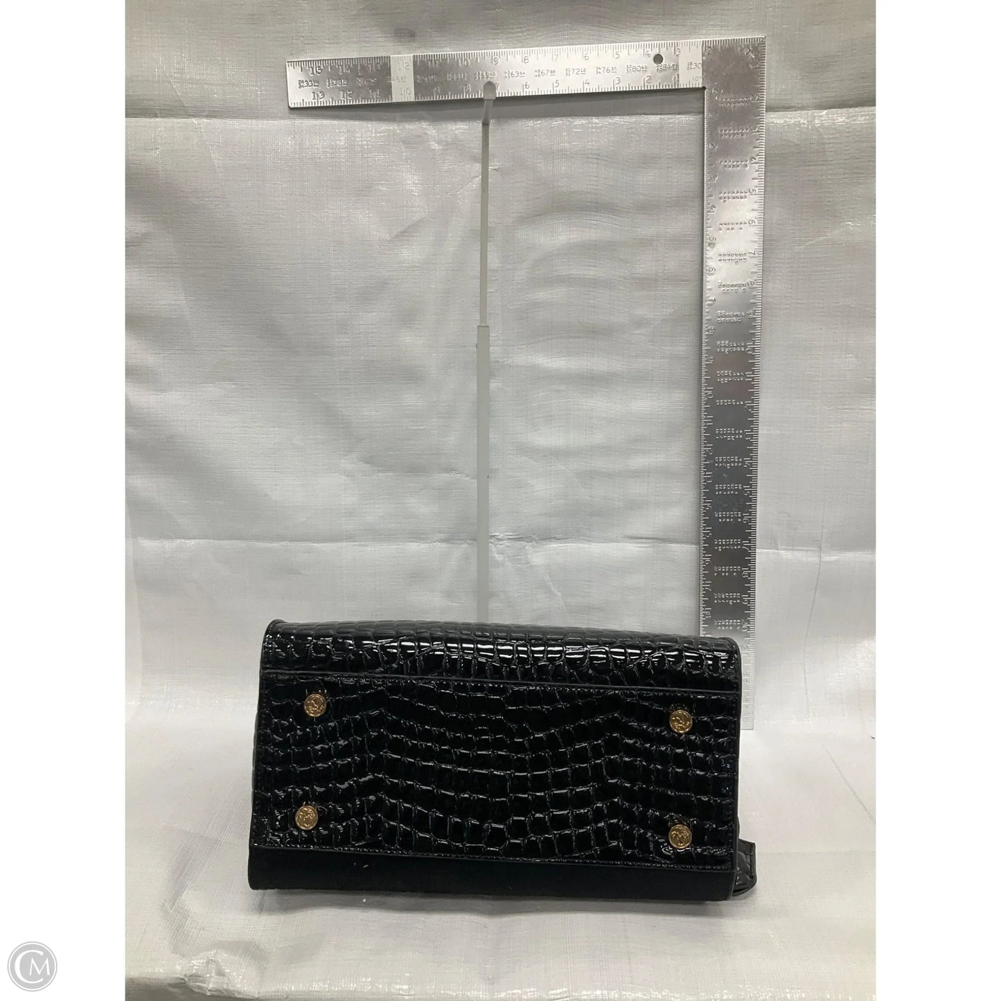 Handbag Leather By Spartina, Size: Medium