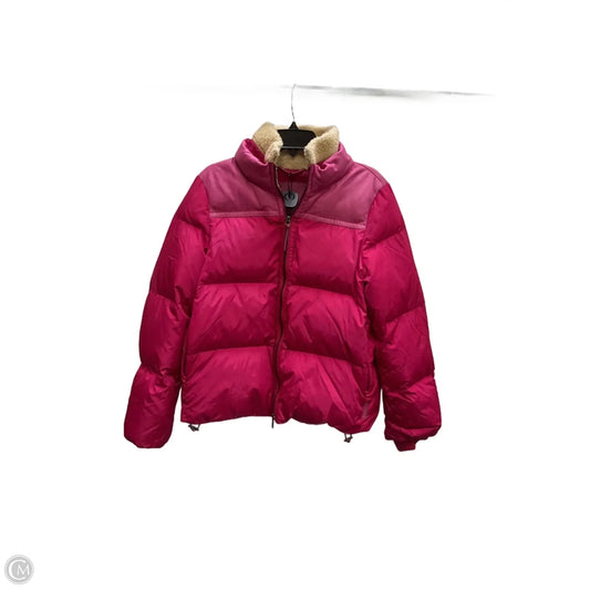 Coat Designer By Coach In Pink, Size: L